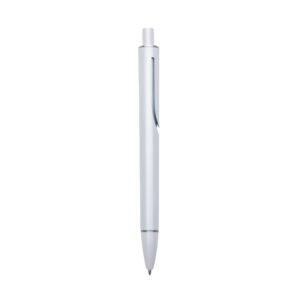 Caneta Plástica c/ 1 Anel Personalizada Branco | Personalizado com Logo | Personizi
