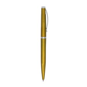 Caneta Plástica 13x3cm Personalizada Dourado | Personalizado com Logo | Personizi