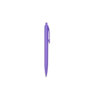 Caneta Plástica 14x1cm Personalizada Roxo | Personalizado com Logo | Personizi