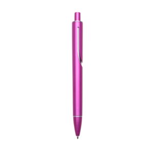 Caneta Plástica c/ 1 Anel Personalizada Rosa | Personalizado com Logo | Personizi