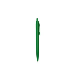 Caneta Plástica 14x1cm Personalizada Verde | Personalizado com Logo | Personizi
