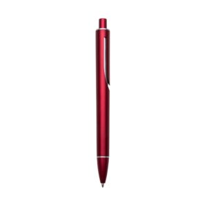 Caneta Plástica c/ 1 Anel Personalizada Vermelho | Personalizado com Logo | Personizi
