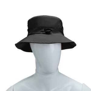 Chapéu Bucket Dobrável Personalizado Preto | Personalizado com Logo | Personizi