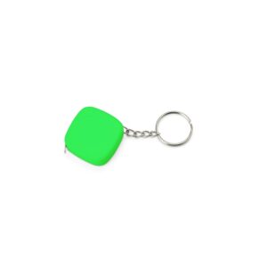 Chaveiro Trena Plástico 1M Personalizado Mod.2 Verde | Personalizado com Logo | Personizi