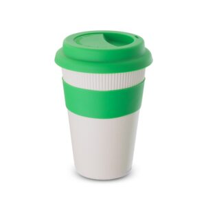Copo Fibra de Bambu 450ml Personalizado Verde | Personalizado com Logo | Personizi