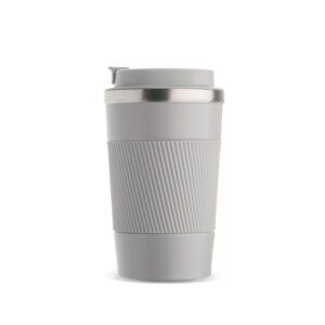 Copo Térmico 350ml Personalizado Cinza | Personalizado com Logo | Personizi
