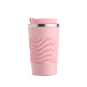 Copo Térmico 350ml Personalizado Rosa | Personalizado com Logo | Personizi