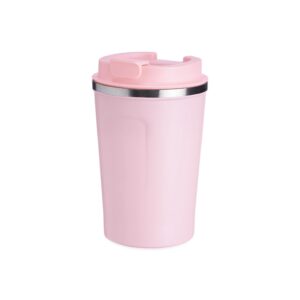 Copo Térmico Inox 350ml Personalizado Rosa | Personalizado com Logo | Personizi