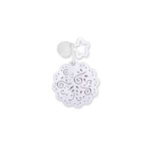 Espelho Plástico 7x5cm Personalizado Branco | Personalizado com Logo | Personizi
