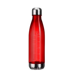 Garrafa Plástica 750ml Personalizada Vermelho | Personalizado com Logo | Personizi