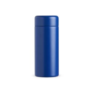 Garrafa Térmica 200ml Personalizada Azul Escuro | Personalizado com Logo | Personizi