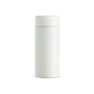 Garrafa Térmica 200ml Personalizada Branco | Personalizado com Logo | Personizi