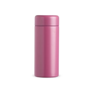 Garrafa Térmica 200ml Personalizada Pink | Personalizado com Logo | Personizi