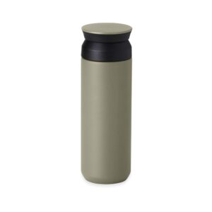 Garrafa Térmica 470ml Personalizada Cinza | Personalizado com Logo | Personizi