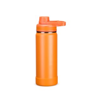 Garrafa Térmica 550ml Personalizada Mod.3 Laranja | Personalizado com Logo | Personizi