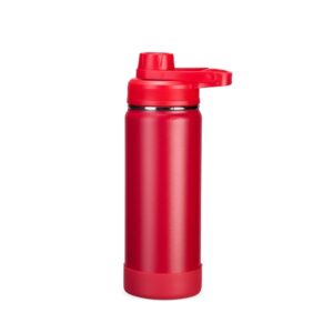 Garrafa Térmica 550ml Personalizada Mod.3 Vermelho | Personalizado com Logo | Personizi