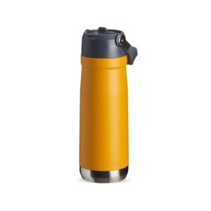 Garrafa Térmica 700ml Personalizada Mod.2 Amarelo | Personalizado com Logo | Personizi