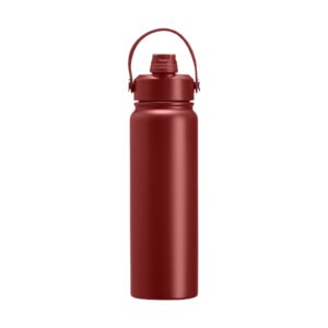 Garrafa Térmica 800ml Personalizada Mod.3 Vermelho | Personalizado com Logo | Personizi