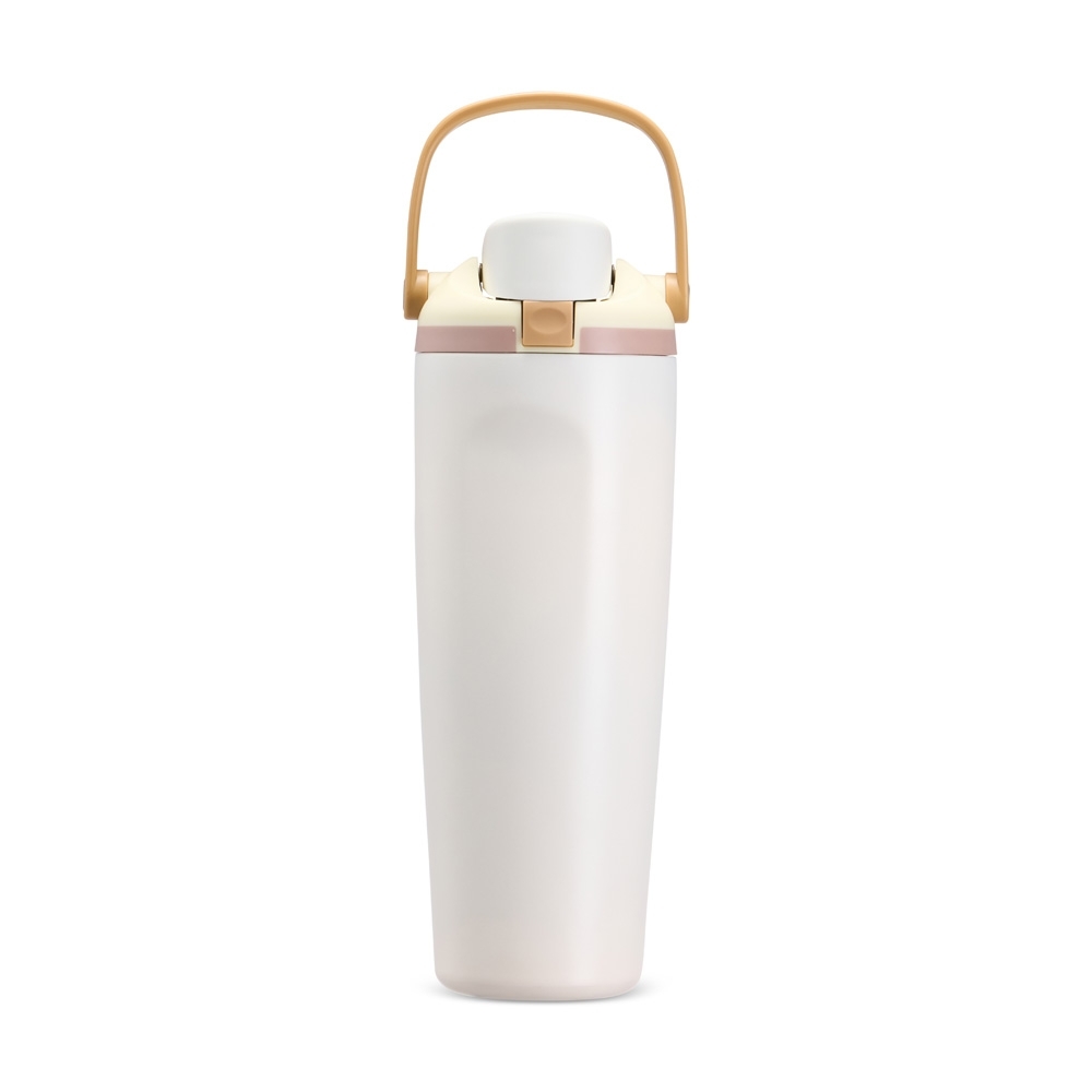Garrafa Térmica 850ml Personalizada Mod.3 Bege | Personalizado com Logo | Personizi
