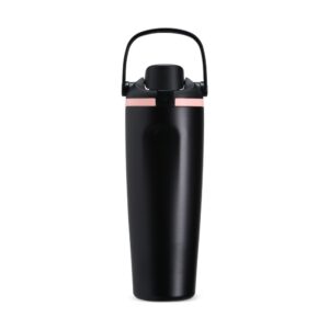 Garrafa Térmica 850ml Personalizada Mod.3 Preto | Personalizado com Logo | Personizi
