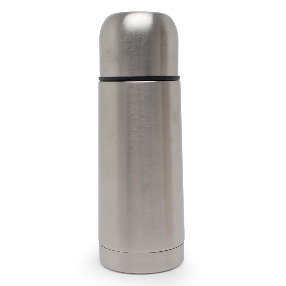 Garrafa Térmica Inox 350ml c/ Capa Personalizada | Personalizado com Logo | Personizi