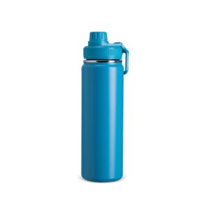 Garrafa Térmica Inox 750ml Personalizada Mod.2 Azul | Personalizado com Logo | Personizi