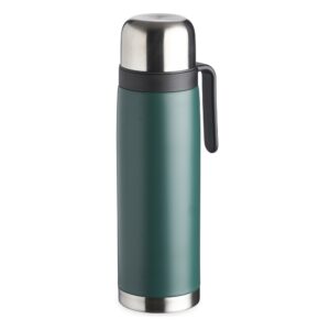 Garrafa Térmica 900ml Inox Personalizada Verde | Personalizado com Logo | Personizi