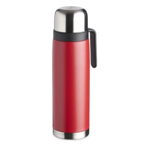 Garrafa Térmica 900ml Inox Personalizada Vermelho | Personalizado com Logo | Personizi