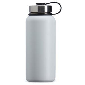 Garrafa Térmica Inox 950ml Personalizada Branco | Personalizado com Logo | Personizi