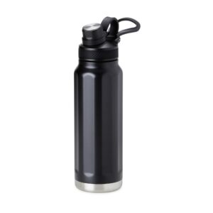 Garrafa Térmica 950ml Personalizada Preto | Personalizado com Logo | Personizi