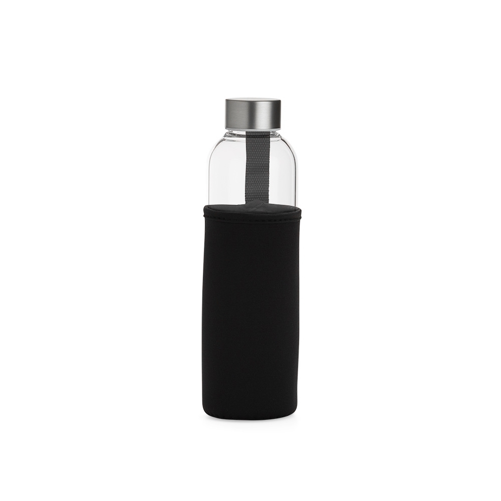 Garrafa em Vidro Borossilicato 650ml Personalizada Transparente | Personalizado com Logo | Personizi