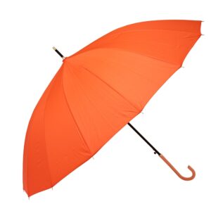 Guarda-Chuva Automático 104x8cm Personalizado Laranja | Personalizado com Logo | Personizi