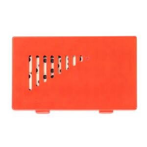 Jogo de Dominó 18x10cm Personalizado Vermelho | Personalizado com Logo | Personizi