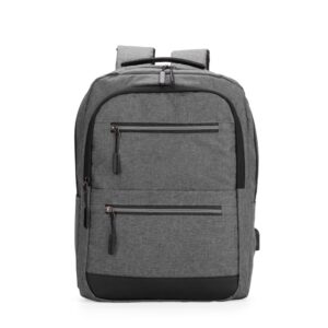 Mochila Oxford 18L Personalizada Mod.2 Cinza | Personalizado com Logo | Personizi