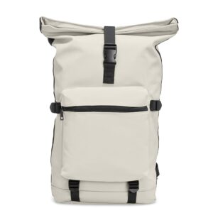Mochila de Couro Sintético 41L Personalizada Branco | Personalizado com Logo | Personizi