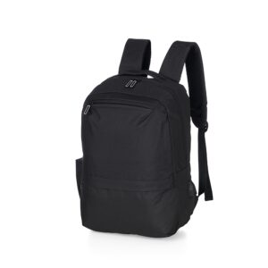 Mochila de Nylon USB 21L Personalizada Mod.2 Preto | Personalizado com Logo | Personizi