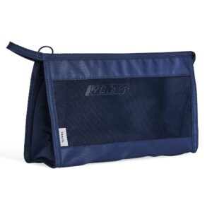 Nécessaire Organizadora de Poliéster 24x14cm Personalizado Azul | Personalizado com Logo | Personizi