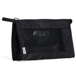 Nécessaire Organizadora de Poliéster 24x14cm Personalizado Preto | Personalizado com Logo | Personizi