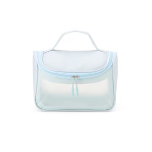 Nécessaire PU 22x16cm Personalizado Azul Claro | Personalizado com Logo | Personizi