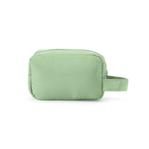 Nécessaire Poliéster 11x17cm Personalizado Verde | Personalizado com Logo | Personizi