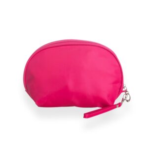 Nécessaire Nylon Impermeável 13x22cm Personalizado Rosa | Personalizado com Logo | Personizi