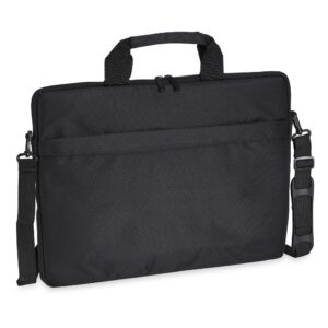 Pasta para Notebook 15’6 de Poliéster Personalizada Preto | Personalizado com Logo | Personizi
