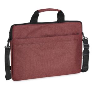 Pasta para Notebook 15’6 de Poliéster Personalizada Vermelho | Personalizado com Logo | Personizi