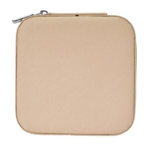 Porta-Joias 10x10cm Personalizado Mod.2 Bege | Personalizado com Logo | Personizi
