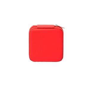 Porta Joias 10x10cm Personalizado Vermelho | Personalizado com Logo | Personizi