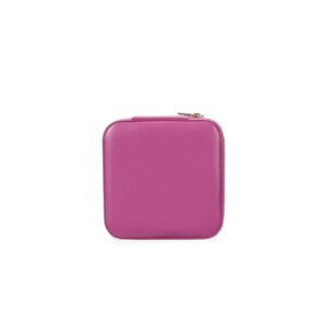 Porta-Joias com Espelho 10x10cm Personalizado Pink | Personalizado com Logo | Personizi