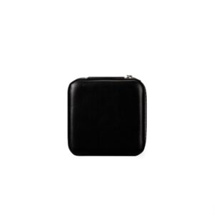 Porta-Joias com Espelho 10x10cm Personalizado Preto | Personalizado com Logo | Personizi