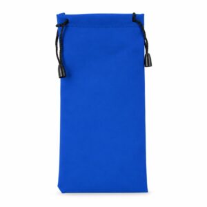 Saquinho Óculos PU Personalizado Azul | Personalizado com Logo | Personizi