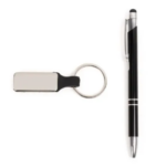 Caneta e Chaveiro em Metal Personalizada | Personalizado com Logo | Personizi