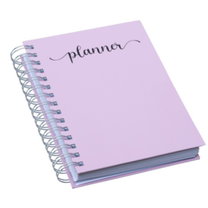 Brinde Planner Percalux Anual Personalizado Rosa | Personalizado com Logo | Personizi